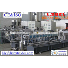 ABS machines for pelletizing of Nanjing Haisi twin screw extruder for Alloy blending/mixing modification